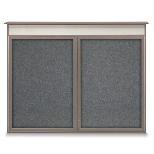 Single Door Enclosed Indoor Letterboard